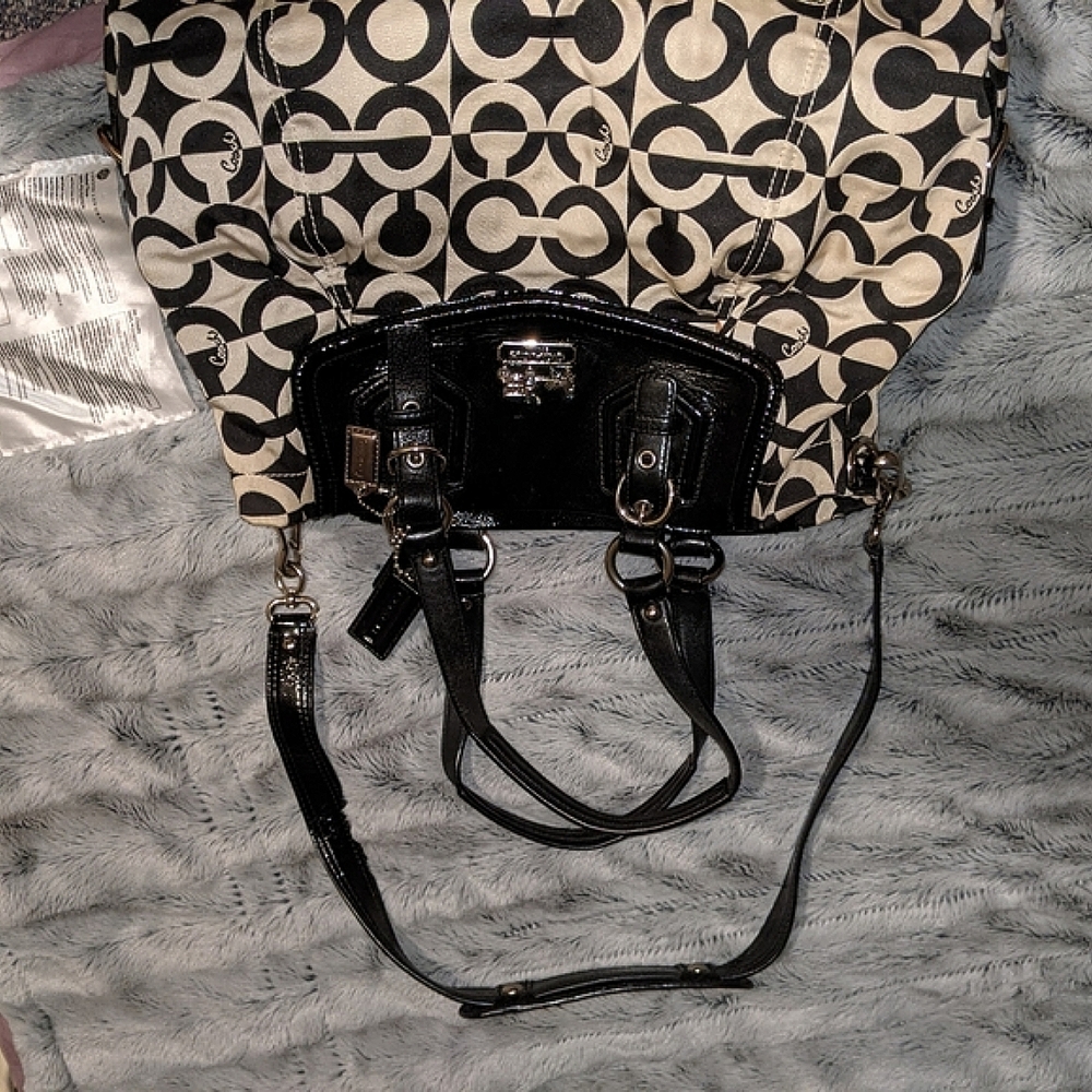 Well loved Authentic Coach purse.
